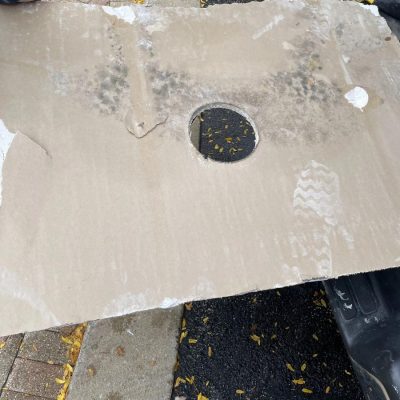 Mold Found Back of Drywall